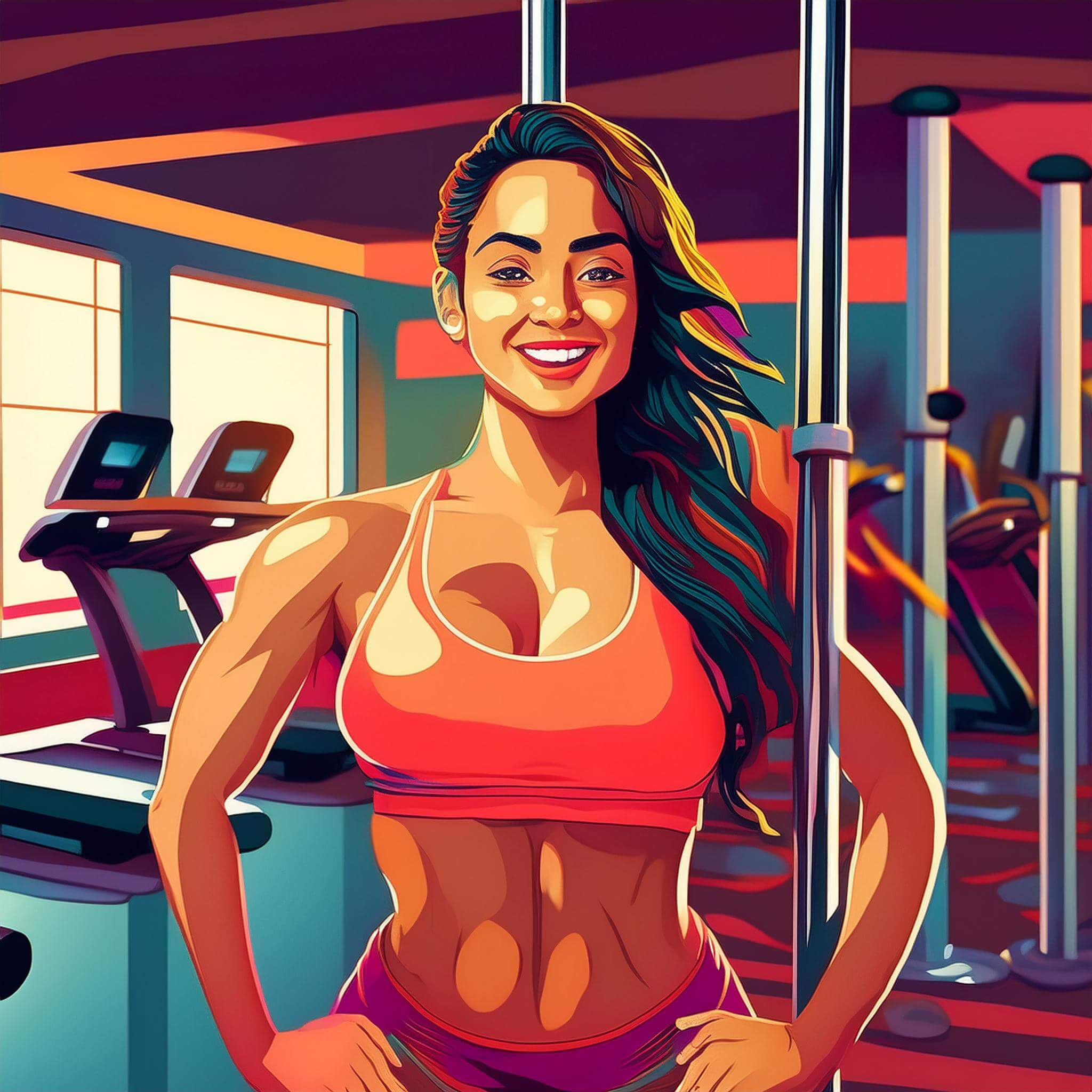 fitness club pole exotic base for beginners.tiny